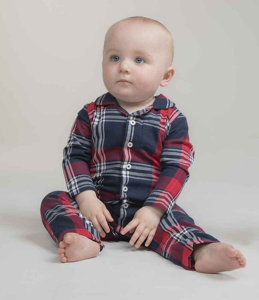 Larkwood - Baby / Toddler Tartan All In One - Pierre Francis