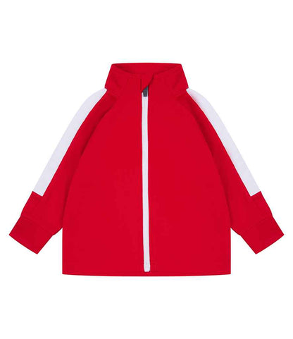Larkwood - Baby/Toddler Tracksuit Top - LW820 RD/WH 0-6