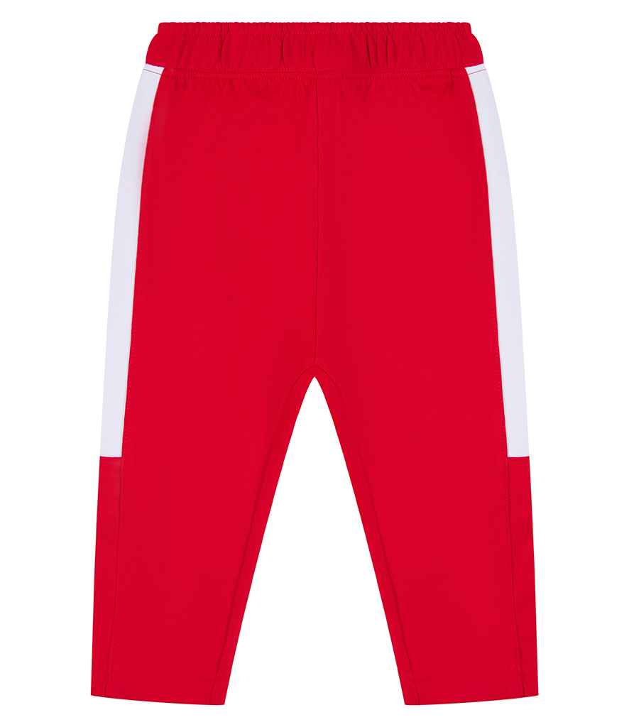 Larkwood - Baby/Toddler Tracksuit Bottoms - LW830 RD/WH 0-6
