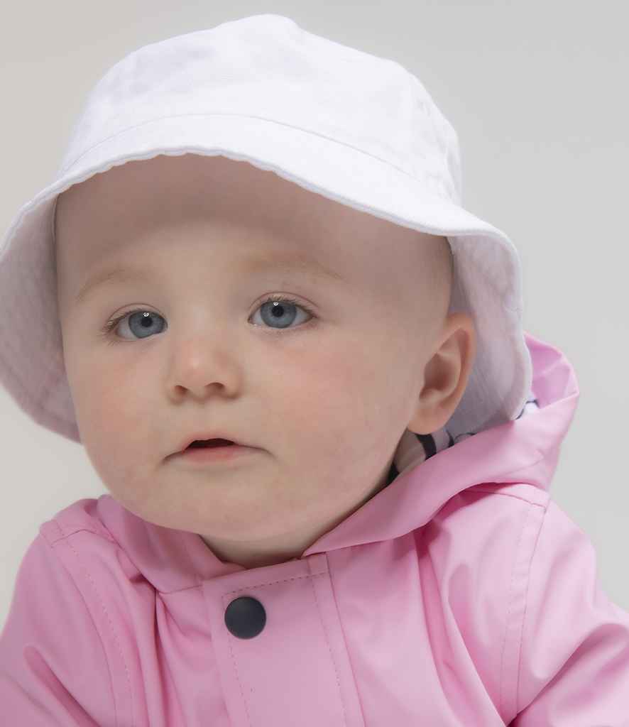 Larkwood - Baby/Toddler Bucket Hat - LW92T WHI 6-12