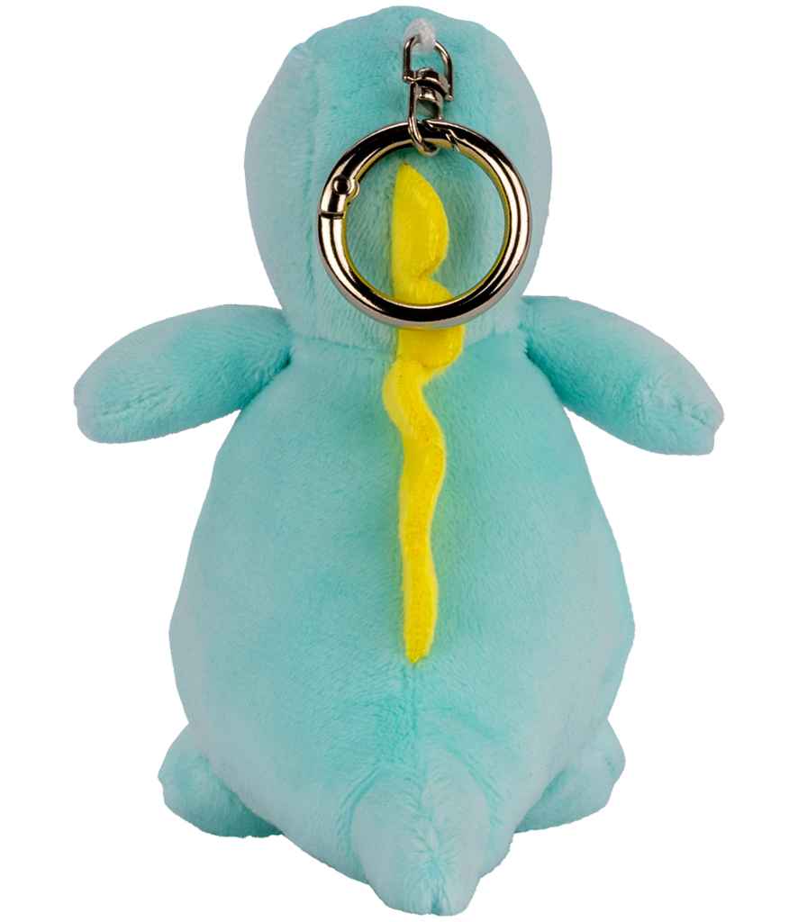 Mumbles - Character Key Ring - Turquoise Dinosaur (Back)