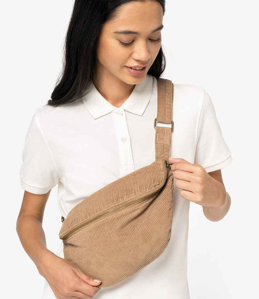 Native Spirit - Corduroy Faded Waist Bag - Pierre Francis