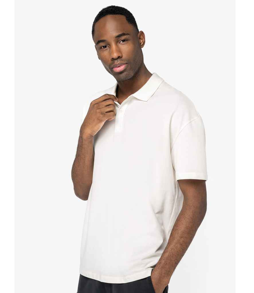 Native Spirit - Drop Shoulder Piqué Polo Shirt - Pierre Francis