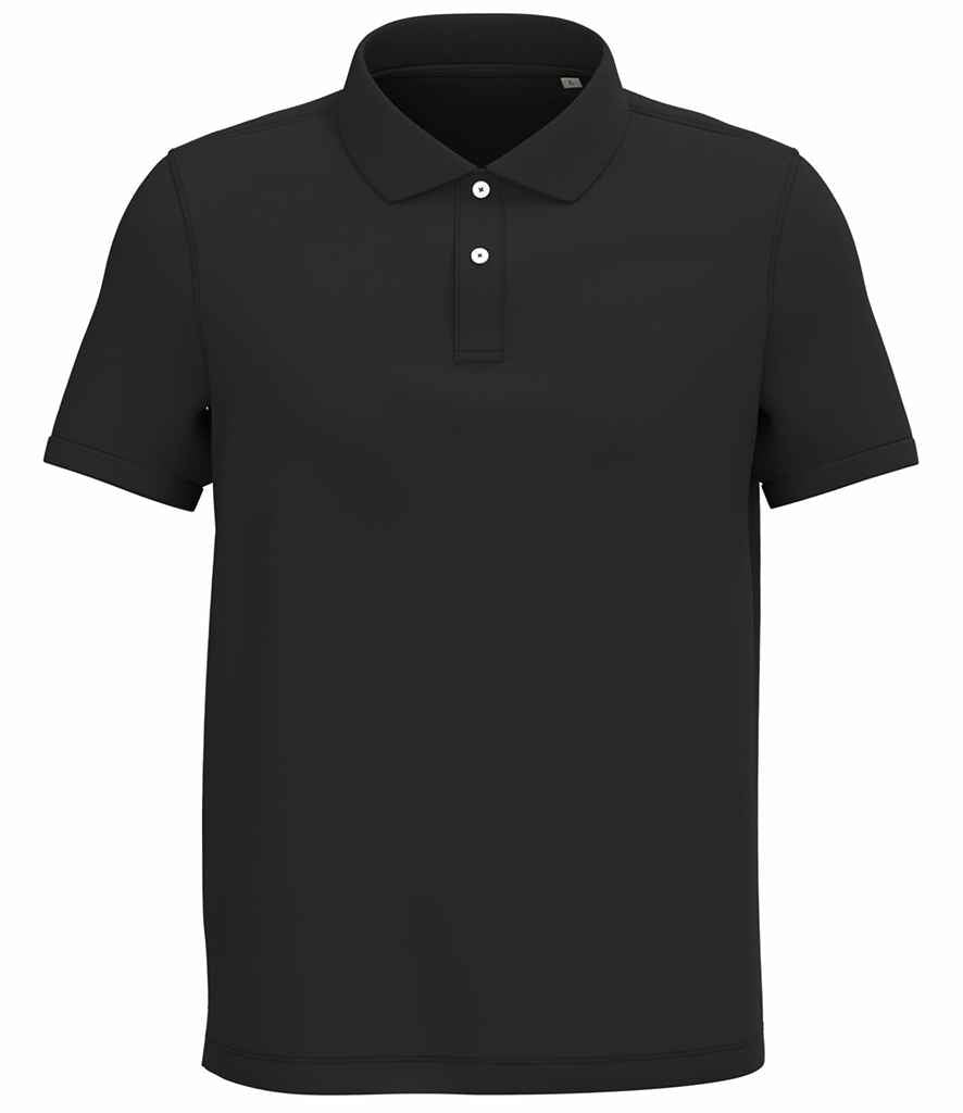 Native Spirit Piqué Polo Shirt - NS207 BLK S