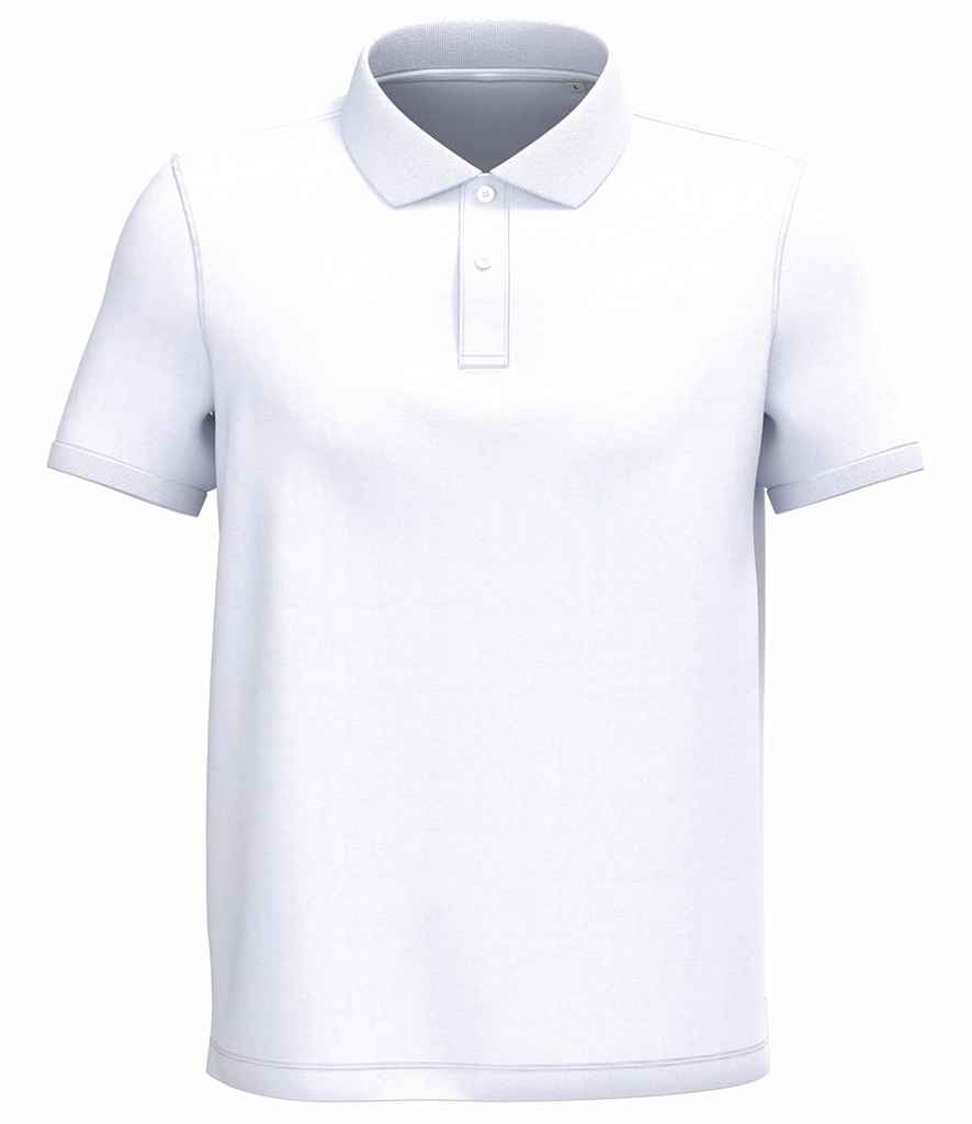 Native Spirit Piqué Polo Shirt - NS207 WHI S