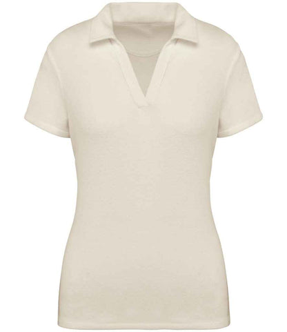 Native Spirit - Ladies Terry Towel Polo Shirt