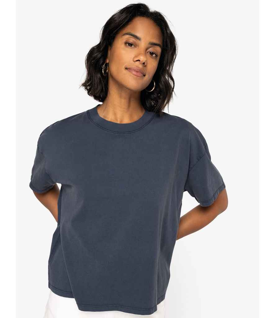 Native Spirit - Ladies Oversize Washed Effect T-Shirt - Pierre Francis