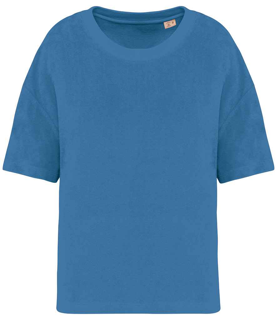 Native Spirit - Ladies Terry Towel T-Shirt - Pierre Francis