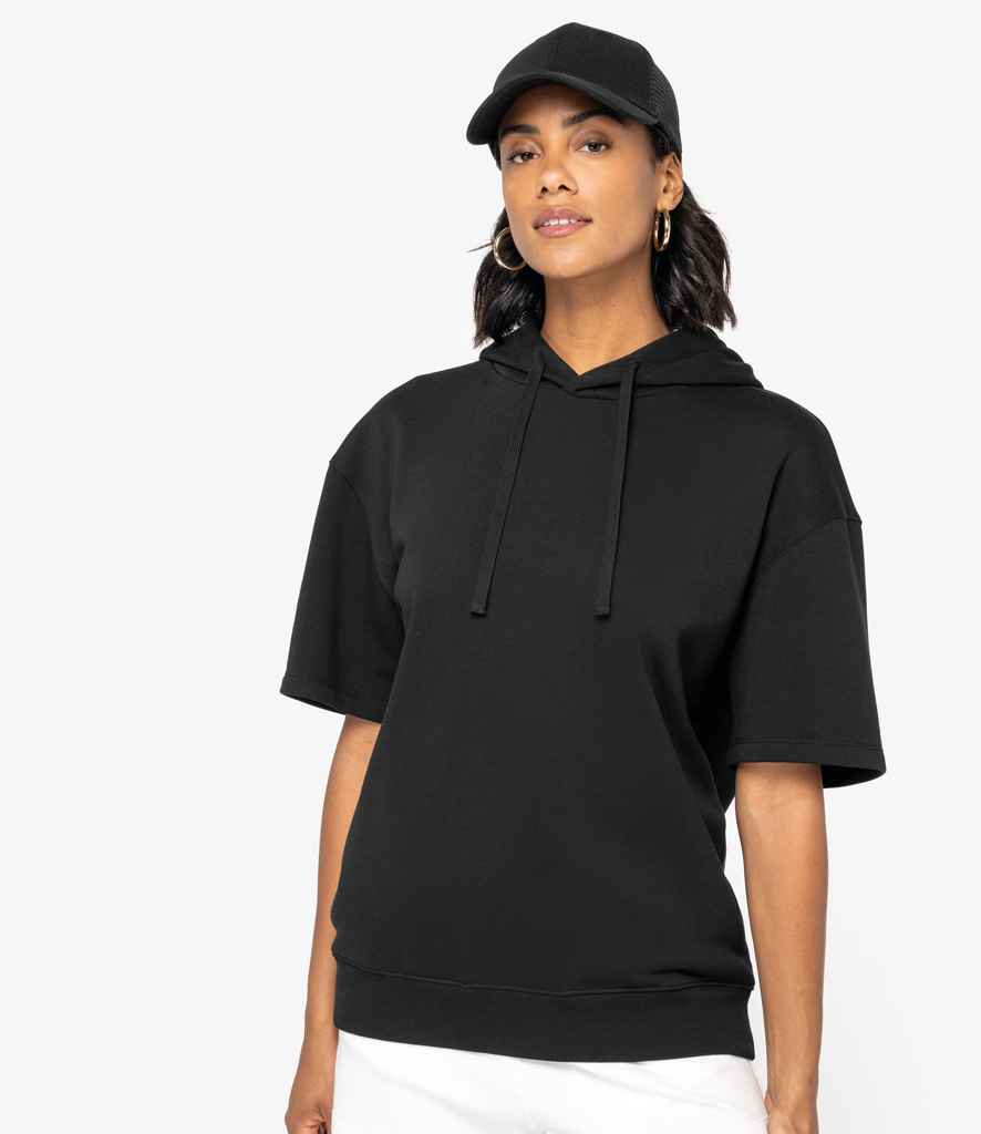 Native Spirit - Unisex French Terry Hooded Short Sleeve Sweatshirt - Pierre Francis