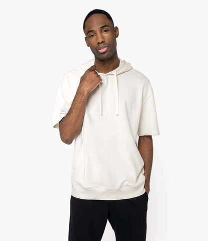 Native Spirit - Unisex French Terry Hooded Short Sleeve Sweatshirt - Pierre Francis