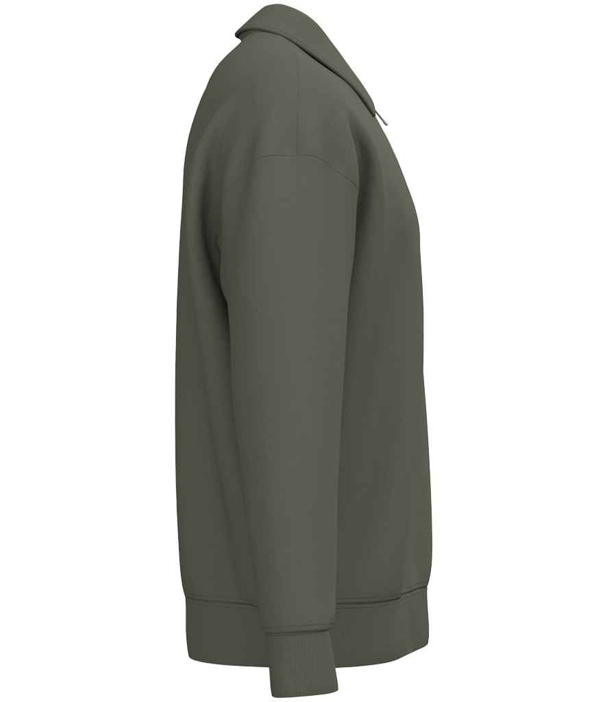Native Spirit - Unisex 1/4 Zip Sweatshirt with Polo Collar