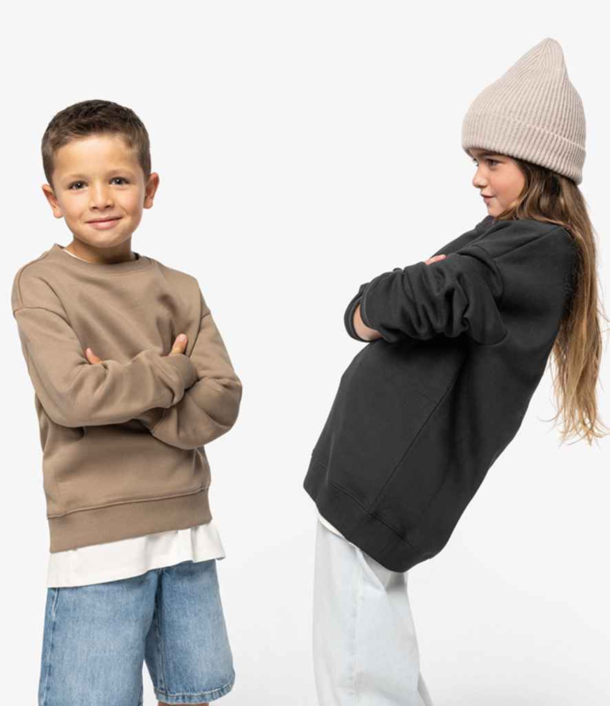 Native Spirit - Kids Oversized Round Neck Sweatshirt - Pierre Francis