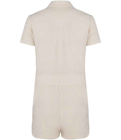 Native Spirit Ladies Eco Friendly Terry Towel Short Overall - Pierre Francis