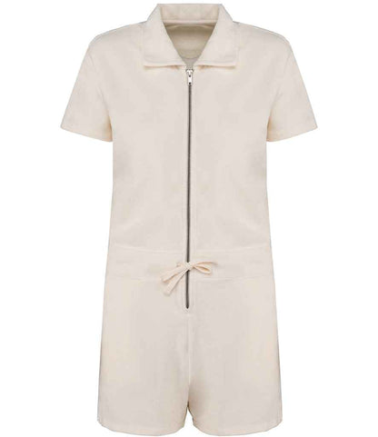 Native Spirit Ladies Eco Friendly Terry Towel Short Overall - Pierre Francis