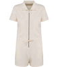 Native Spirit Ladies Eco Friendly Terry Towel Short Overall - Pierre Francis