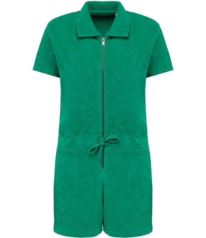 Native Spirit Ladies Eco Friendly Terry Towel Short Overall - Pierre Francis
