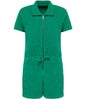 Native Spirit Ladies Eco Friendly Terry Towel Short Overall - Pierre Francis