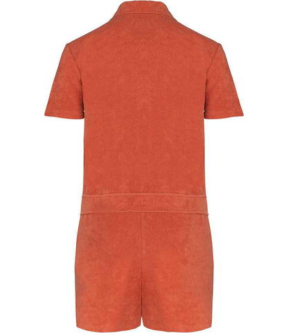 Native Spirit Ladies Eco Friendly Terry Towel Short Overall - Pierre Francis
