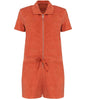 Native Spirit Ladies Eco Friendly Terry Towel Short Overall - Pierre Francis