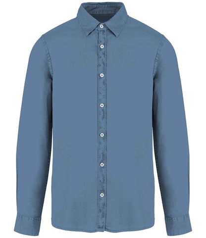 Native Spirit - Washed Long Sleeve Shirt - Pierre Francis