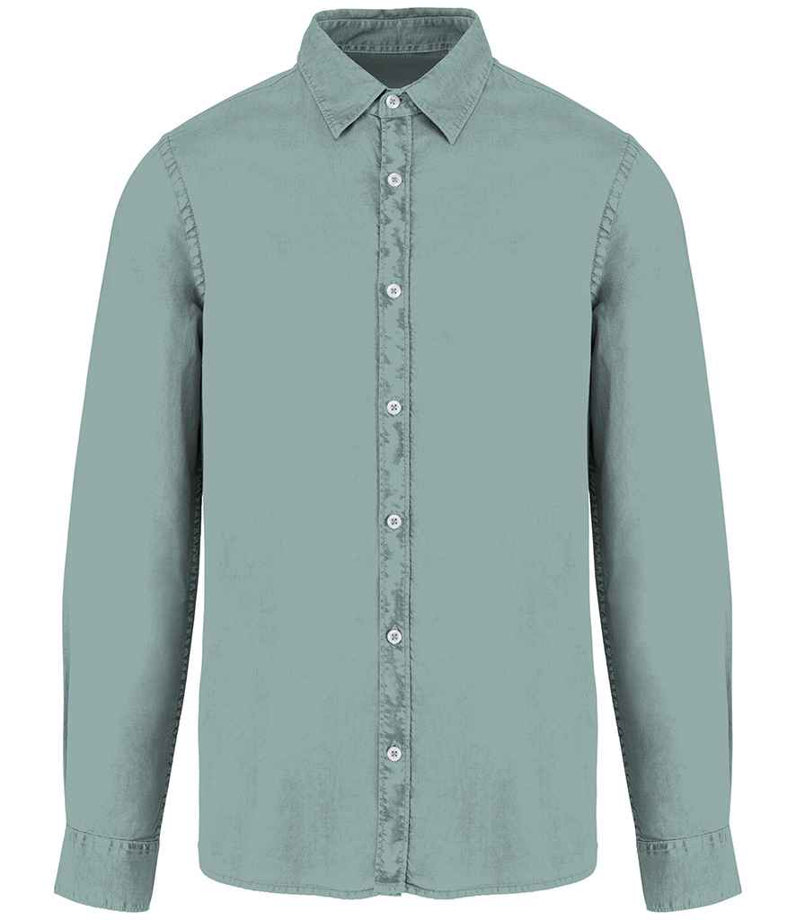 Native Spirit - Washed Long Sleeve Shirt - Pierre Francis