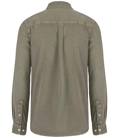 Native Spirit - Washed Long Sleeve Shirt - Pierre Francis