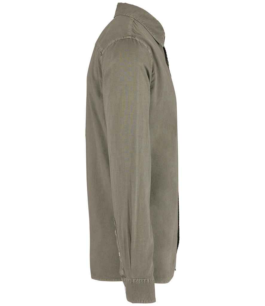 Native Spirit - Washed Long Sleeve Shirt - Pierre Francis