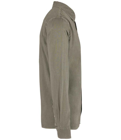 Native Spirit - Washed Long Sleeve Shirt - Pierre Francis