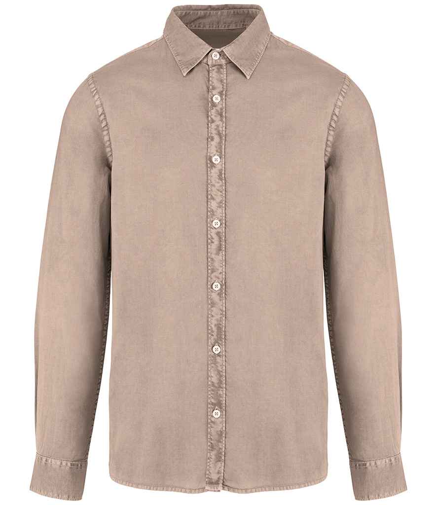 Native Spirit - Washed Long Sleeve Shirt - Pierre Francis