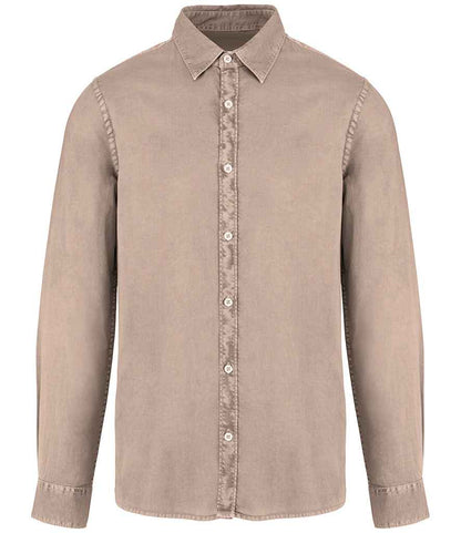 Native Spirit - Washed Long Sleeve Shirt - Pierre Francis
