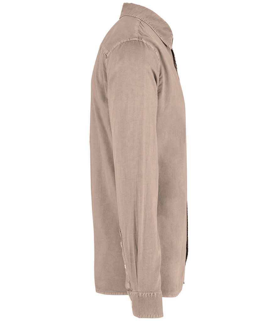 Native Spirit - Washed Long Sleeve Shirt - Pierre Francis
