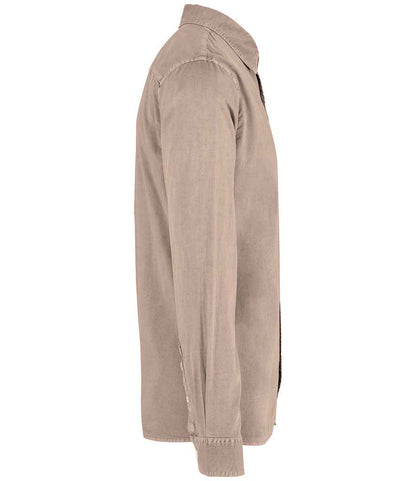 Native Spirit - Washed Long Sleeve Shirt - Pierre Francis
