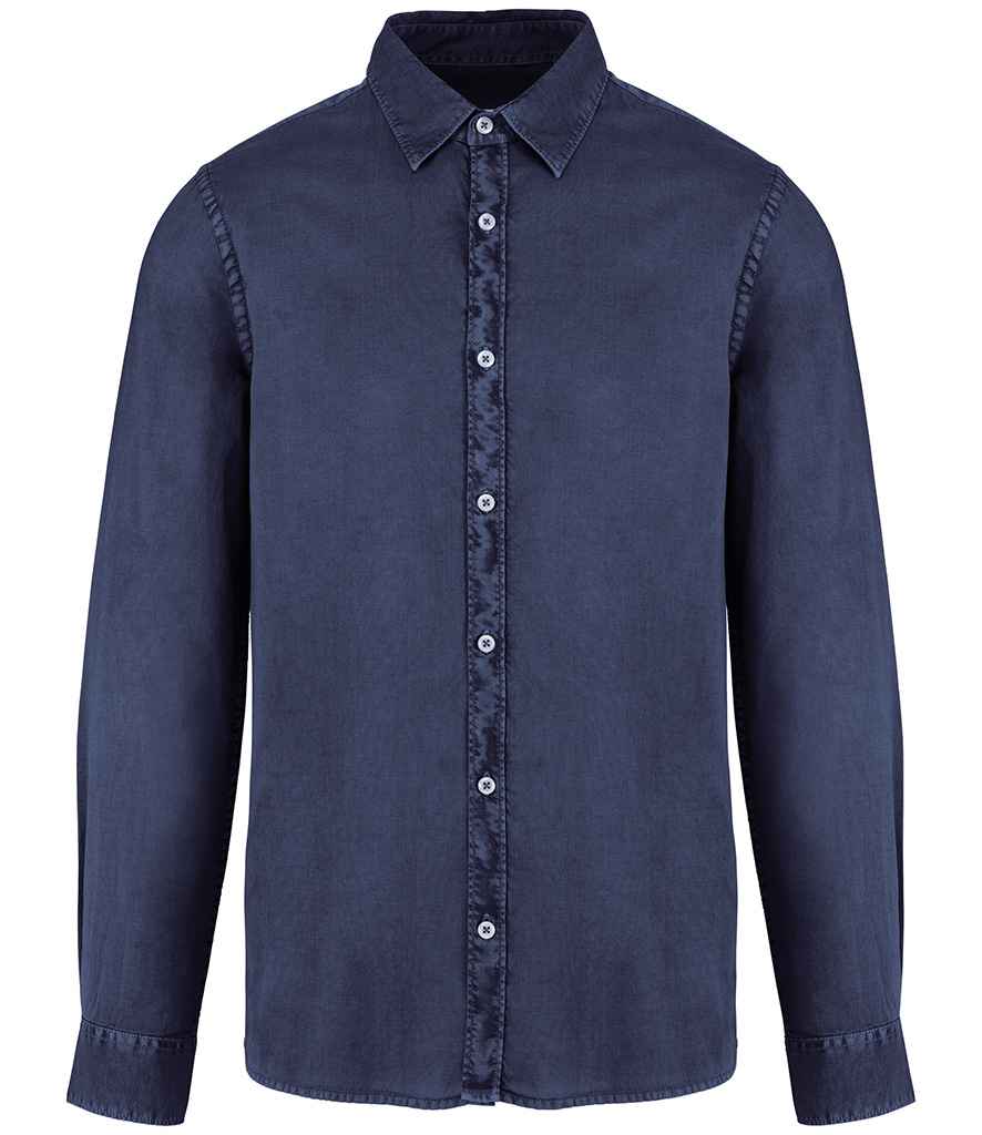 Native Spirit - Washed Long Sleeve Shirt - Pierre Francis