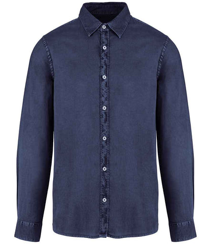 Native Spirit - Washed Long Sleeve Shirt - Pierre Francis