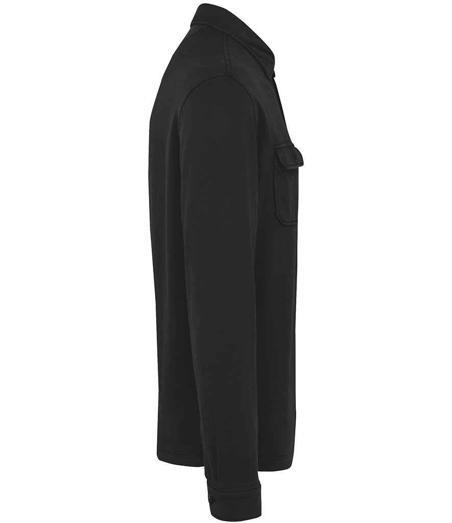 Native Spirit - Faded Brushed Fleece Overshirt - Pierre Francis