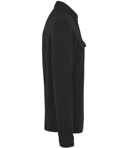 Native Spirit - Faded Brushed Fleece Overshirt - Pierre Francis