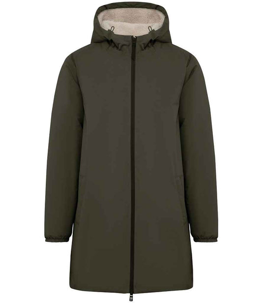 Native Spirit - Unisex Sherpa Lined Waterproof Jacket - NS609 ORK XS