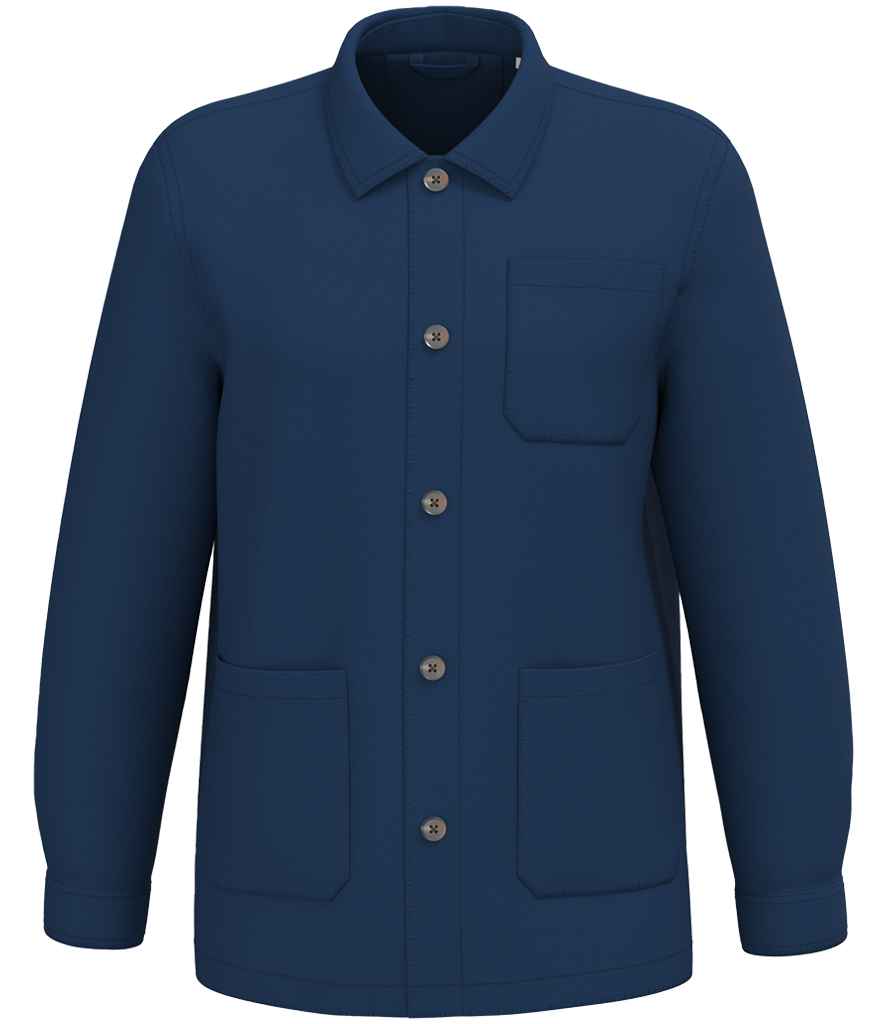 Native Spirit - Washed Effect Work Jacket - Pierre Francis
