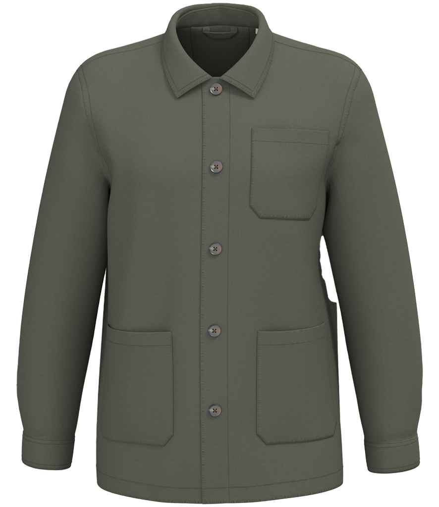 Native Spirit - Washed Effect Work Jacket - Pierre Francis