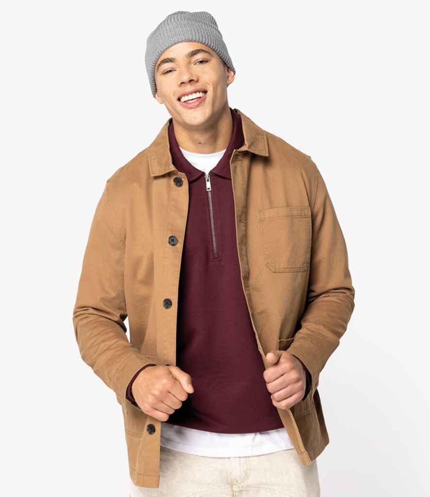 Native Spirit - Washed Effect Work Jacket - Pierre Francis