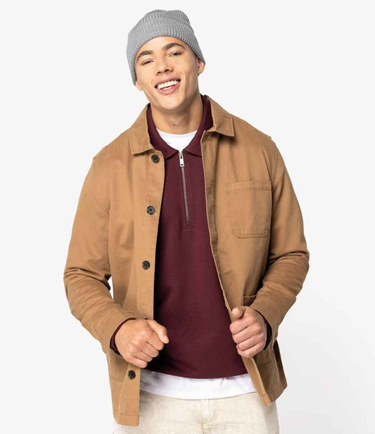 Native Spirit - Washed Effect Work Jacket - Pierre Francis