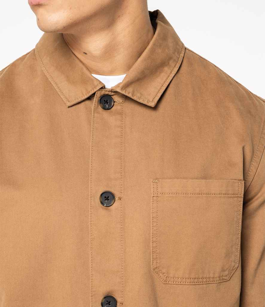 Native Spirit - Washed Effect Work Jacket - Pierre Francis