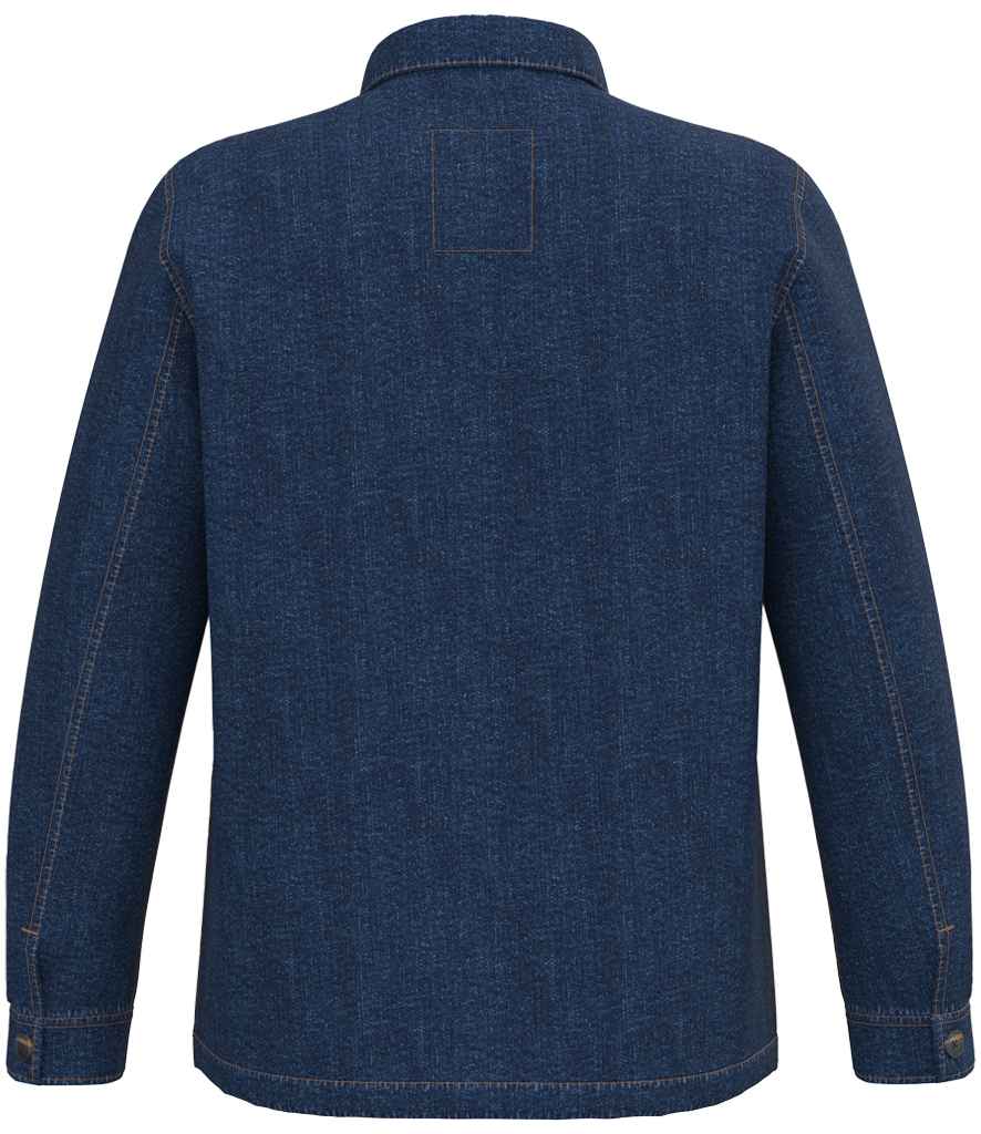 Native Spirit - Unisex Dropped Shoulder Denim Jacket - Pierre Francis