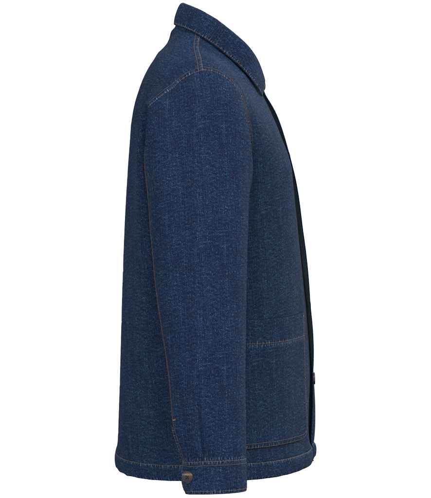 Native Spirit - Unisex Dropped Shoulder Denim Jacket - Pierre Francis