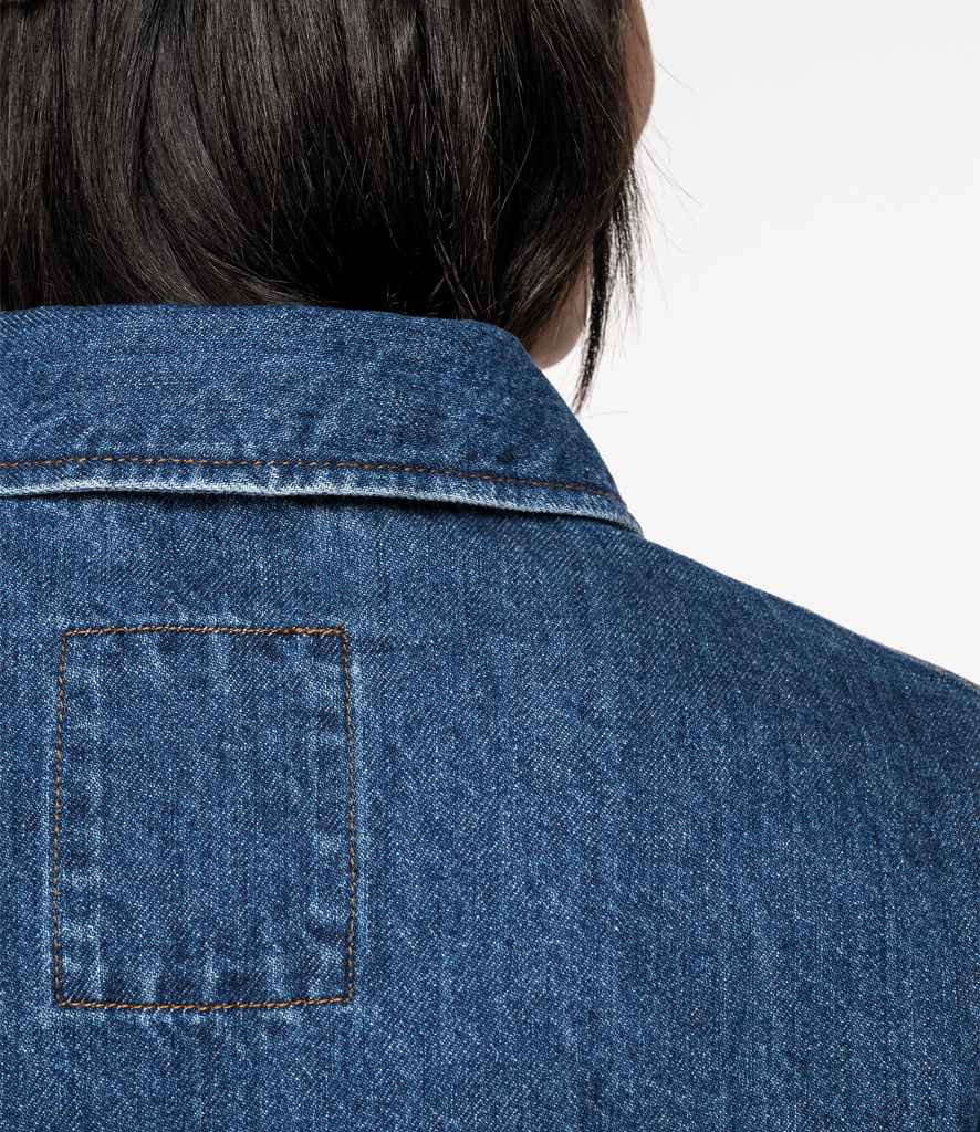 Native Spirit - Unisex Dropped Shoulder Denim Jacket - Pierre Francis