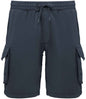 Native Spirit - French Terry Washed Effect Cargo Shorts - Pierre Francis