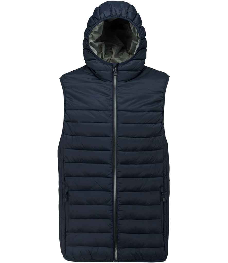 Proact - Hooded Padded Bodywarmer - PA237 NAV S