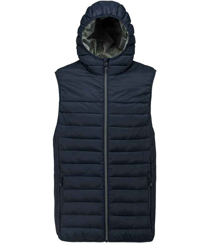 Proact - Hooded Padded Bodywarmer - PA237 NAV S