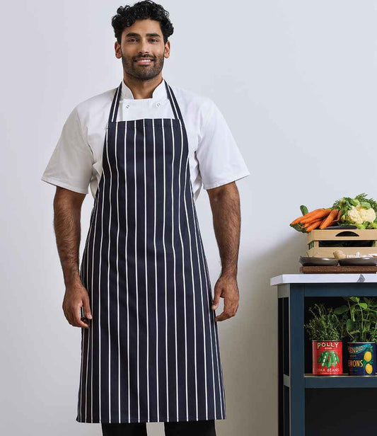 Premier - Stripe Apron - PR110 NV/WH ONE