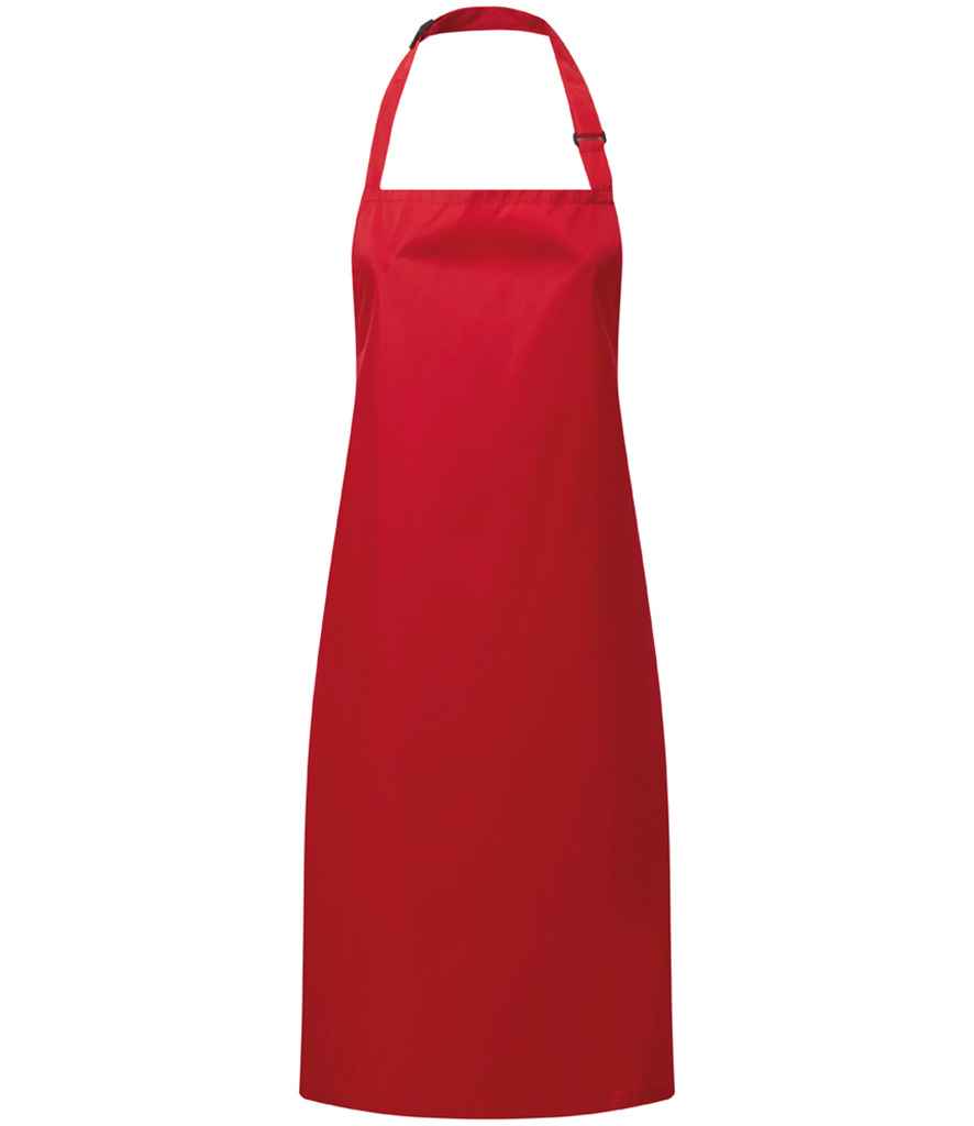 Premier - Waterproof Bib Apron - PR115 RED ONE